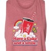 Women's - Coca-Cola - Have A Coke And A Smile Graphic Racerback Tank - 2 of 3