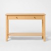 48" Modern Wooden Console Table with Drawer Brown - Threshold™ designed with Studio McGee - 3 of 4