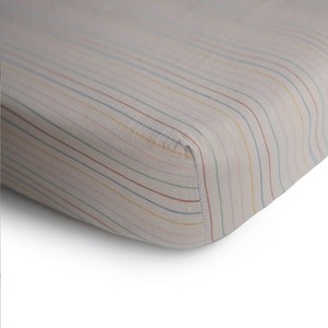 Mushie Extra Soft Muslin Crib Fitted Sheet - 1 of 4