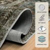AMERLIFE Area Rug, Machine Washable Vintage Carpet with Non-Slip Backing, Soft Rug for Living Room, Bedroom, Hallway Use - 3 of 4