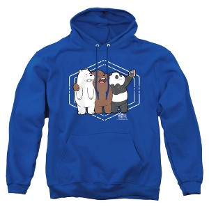 We Bare Bears Selfie Adult Pull-Over Hoodie - 1 of 4