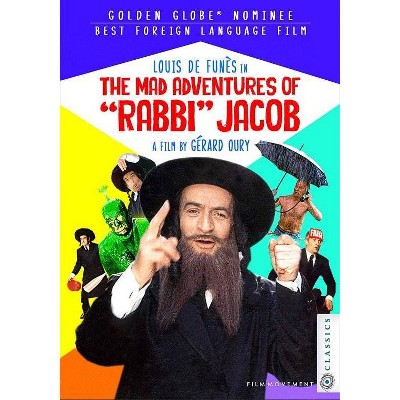 The Mad Adventures Of Rabbi Jacob (DVD)(2019)