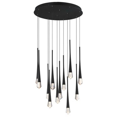 ET2 Lighting Pierce 12 - Light Pendant in  Black