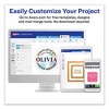 Avery Removable Multi-Use Labels, Inkjet/Laser Printers, 3.33 x 4, White, 6/Sheet, 25 Sheets/Pack - 2 of 4