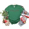 S.W.Smiley Holly Jolly Typewriter - Womens Short Sleeve Tee - 2 of 3