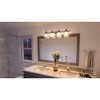 Urban Ambiance Luxury Luxe Industrial Bath Fixture,  8-3/4"H x 35-1/2"W,  Aged Nickel Finish, UHP2048 - 2 of 4