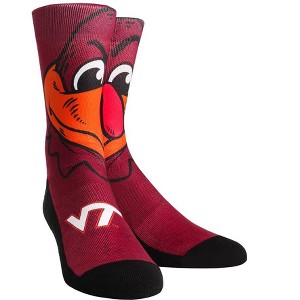 NCAA Virginia Tech Hokies - HokieBird Mascot Rock 'Em Socks - 1 of 2