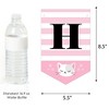 Big Dot of Happiness Purr-fect Kitty Cat - Kitten Meow Birthday Party Bunting Banner - Birthday Party Decorations - Happy Birthday - 3 of 4