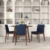 NicBex Mid Century Wooden Dining Chairs Set of 2 with Upholstered Cushion Back,Stylish Accent Chairs for Dining Room,Kitchen,Office - 4 of 4