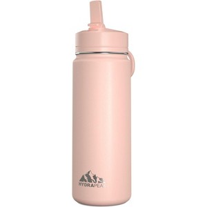 Hydrapeak 20oz Kids Stainless Steel Leak Proof Water Bottle with Straw Lid and Flexible Handle - 1 of 4