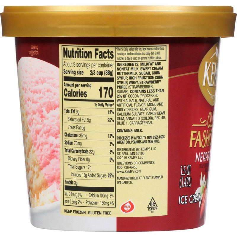 Kemps Neapolitan Ice Cream - 48 fl oz, 5 of 7