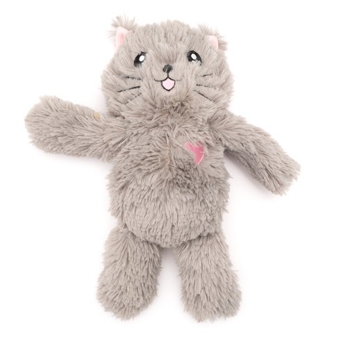 Stuffed cat sale dog toy