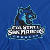 California State University San Marcos Official Distressed Primary Logo Adult Pull-Over Hoodie - 2 of 4
