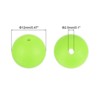Unique Bargains Round Loose Silicone Beads for DIY Keychain Jewelry Making 50 Pcs - 3 of 4