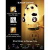 YANSUN 0.5W Plug-In Light Sensor Panda Design Night Light , White Housing, 3000K (50%-100%) to RGB Gradient, Button Color Adjustment - 3 of 4