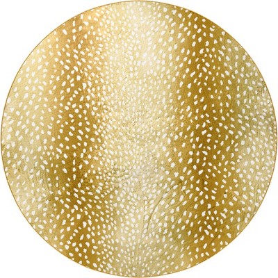 Dalyn Akina AK3 Gold Area Rug - 8' x 8' Round