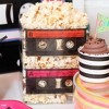 Cassette Tape Bucket Centerpiece (4 Pack) - Retro 80s and 90s Party Supplies for Adults & Kids - 2 of 4