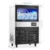 Acekool Commercial Ice Maker Machine, 130Lbs/24H with 27Lbs Storage Bin, Clear Ice Cubes & Automatic Cleaning for Restaurants and Home - 3 of 4