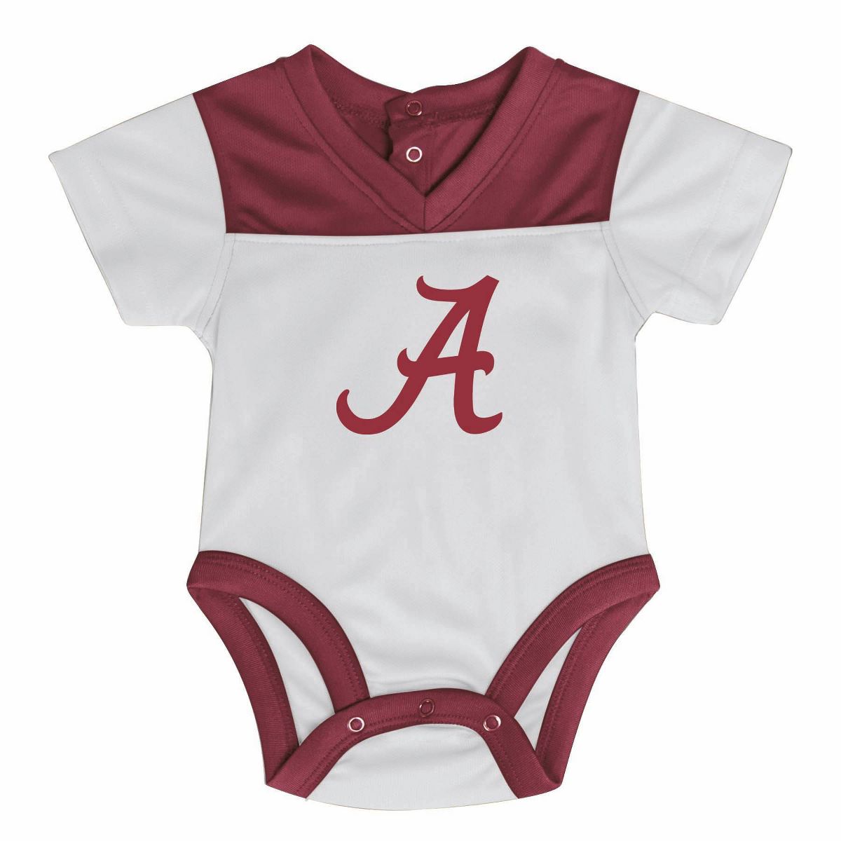 NCAA Alabama Crimson Tide Newborn 2pk Jersey Bodysuit - thumbnail 2