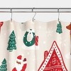 72"x72" Gingerbread Christmas Shower Curtain - Wondershop™ - 3 of 4