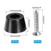 Unique Bargains Non Slip Corrosion Resistant Durable Rubber Material Rubber Feet 20 Pcs - 2 of 4