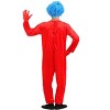 HalloweenCostumes.com X Small   Dr. Seuss Thing 1 and Thing 2 Costume for Adult, Red/White/Blue - 4 of 4