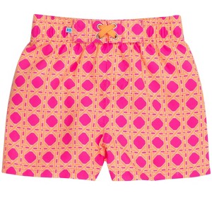 RuggedButts Toddler Boys UPF50+ Swim Trunks - 1 of 4