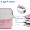 Hachikiko 13.3-14 Inch Laptop Sleeve with Small Pouch - Waterproof Case for MacBook Pro 14 (M4/M3/M2/M1), HP/Dell/Lenovo 13-14" Notebooks - 3 of 4
