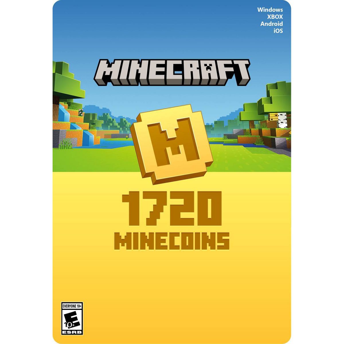Minecraft Minecoins Pack: 1720 Coins (2026) - XBOX One, XBOX Series X|S (Digital)