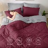 Bedsure Comforter Set - 7 Pieces Reversible Bed Set for All Seasons, Bed in a Bag with Down Alternative Comforter, Sheets, Pillowcases & Shams - 2 of 4