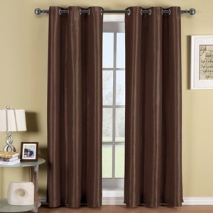 Egyptian Linens Soho Blackout Window Curtains Panels (Single) - 1 of 4