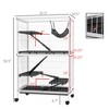 Gulches 51in H x 32in W x 21in D SkyTower Ferret Cage White 1 Pack Chinchilla Habitat Livestock Supplies Product type - 3 of 4