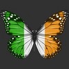 Men's Design By Humans Butterfly Flag Of Ireland By GiftsIdeas Tank Top - 2 of 2
