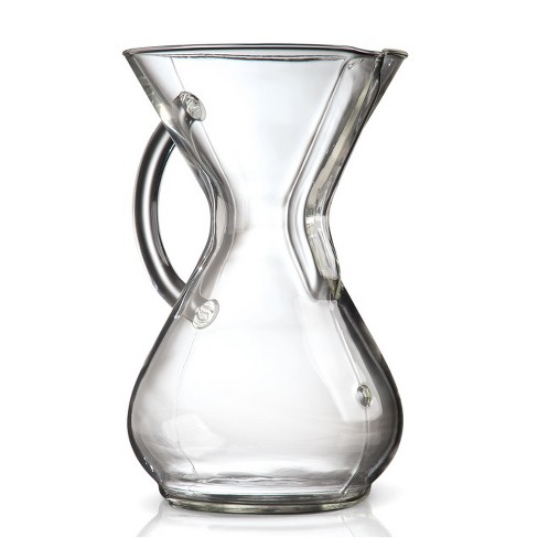  Chemex Pour-Over Glass Coffeemaker - Classic Series - 6-Cup -  Exclusive Packaging: Home & Kitchen