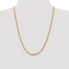Black Bow Jewelry 4mm 10K Yellow Gold Hollow Anchor Chain Necklace - 2 of 4