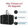 Narwey Foldable Travel Duffel Bag With Shoulder Strap + Toiletry Organizer Traveling Dopp Kit Shaving Bag - 4 of 4