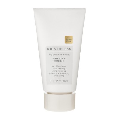 Kristin Ess Weightless Shine Air Dry Cr&#232;me- Adds Texture + Shine, Calms Frizz - 5 fl oz