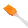 Unique Bargains Basting Brush 15g Small Translucent Handle Brush Color Block Dishwasher Safe Silicone PP 6.69"x1.18" 1Pcs - 4 of 4
