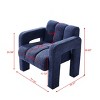 31"Wide Accent Chair Mid-Century Modern Boucle Armchair Upholstered Side Arm Chair Single Sofa Lounge Seat For Living Room,Bedroom-Cuddlewood - 4 of 4