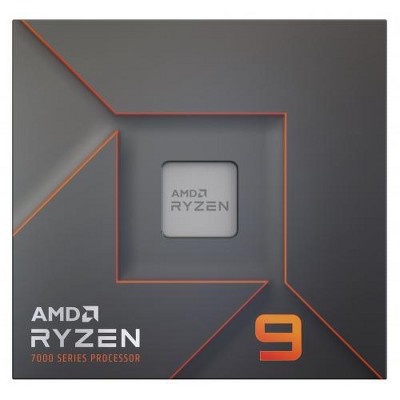 AMD Ryzen 9 7900X 12-core 24-thread Desktop Processor - 12 cores & 24 threads - 4.7GHz- 5.6GHz CPU Speed - 76MB Total Cache - PCIe 4.0 Ready