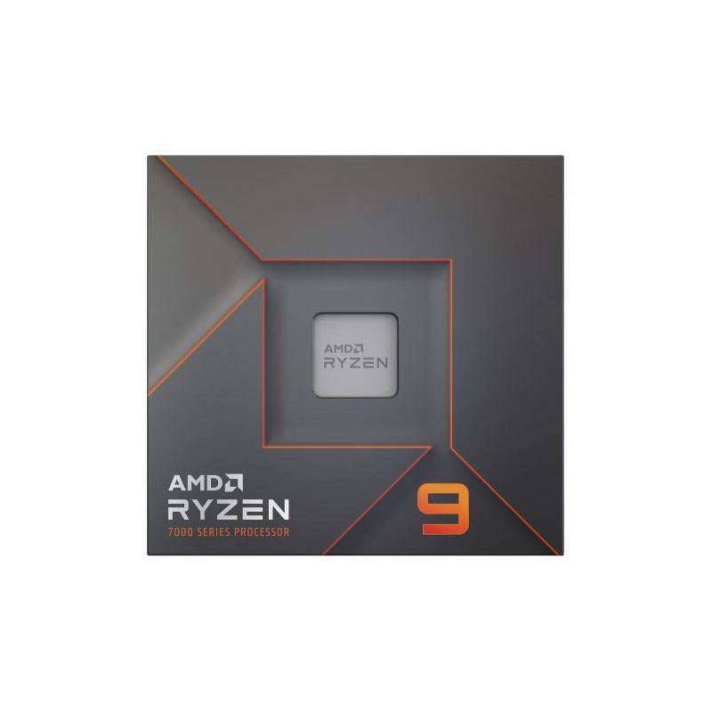 AMD Ryzen 9 7900X 12-core 24-thread Desktop Processor - 12 cores & 24 threads - 4.7GHz- 5.6GHz CPU Speed - 76MB Total Cache - PCIe 4.0 Ready, 1 of 7