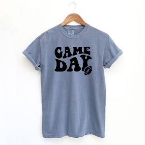 Simply Sage Market Women's Retro Football Game Day Short Sleeve Graphic Tee - 1 of 2