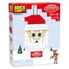 Brickcraft Rudolph The Red-Nosed Reindeer Santa Ornament 77-Piece Brickcraft Building Set - 2 of 4