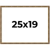 PosterPalooza | Textured Gold Picture Frame - UV Acrylic, Backing Board, Hanging Hardware Included - 3 of 4