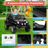 JOYRACER 24V 2-Seater Ride-On Toys Truck for Kids, 2×200W Motors, Electric Toys Car w/ 4 Wheels Spring Suspension, 3 Speeds, LED, Bluetooth Music - 2 of 4