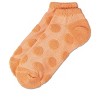 Memoi Women's Terry Dot Low Cut Socks - 3 of 3