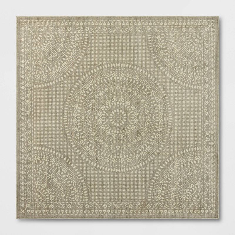Butterfield Woven Novelty Area Rug Navy - Threshold&#153;, 1 of 13