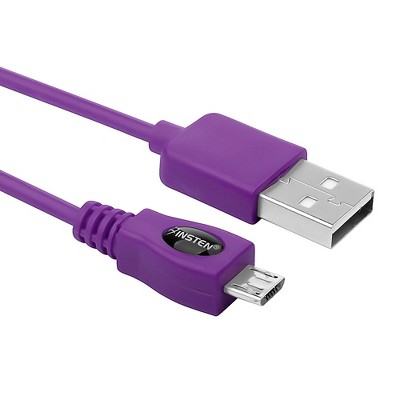 Insten 10' 3M Micro USB Data Sync Charge Cable for Samsung Galaxy S7 S6 S5 S4 S3 Note 5 4 Mega Edge Plus