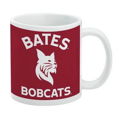 Bates College Bobcats Logo Ceramic Coffee Mug Novelty Gift Mugs for Coffee Tea and Hot Drinks 11oz White