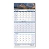 Earthscapes Recycled 3-Month Vertical Wall Calendar, Scenic Photography, 8 x 17, White Sheets, 14-Month: Dec 2025 to Jan 2027 - 2 of 4